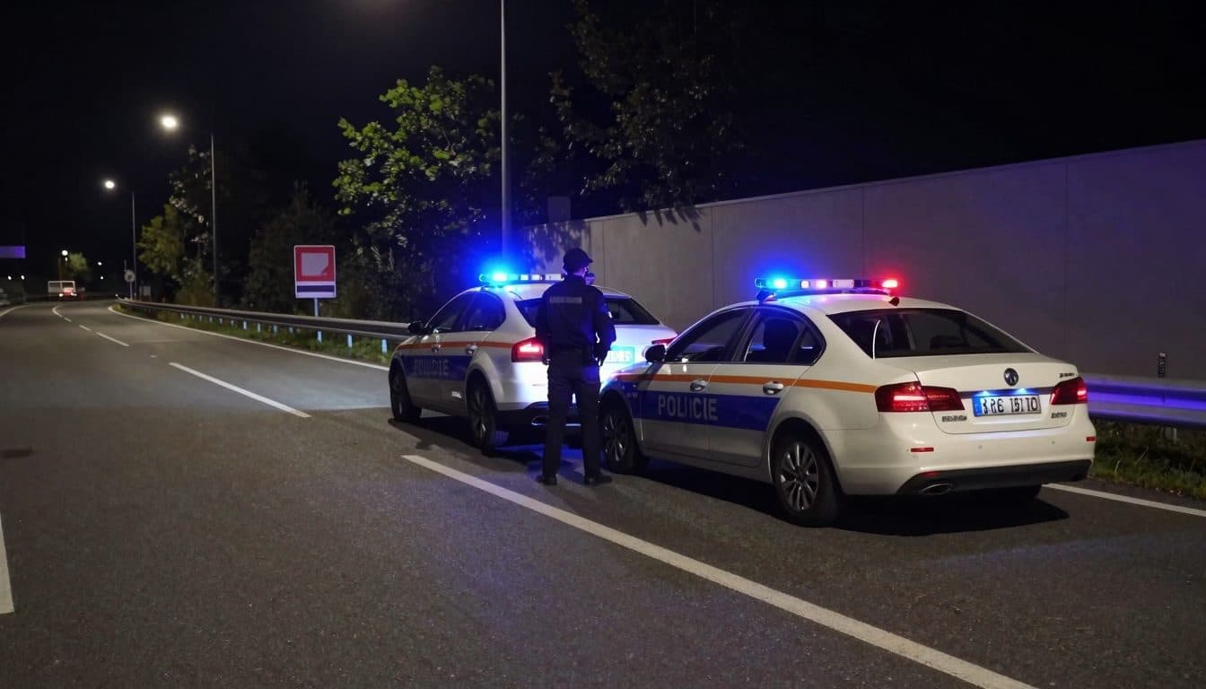 Patrol stops drunk driver with 3.08 per mille on the B3