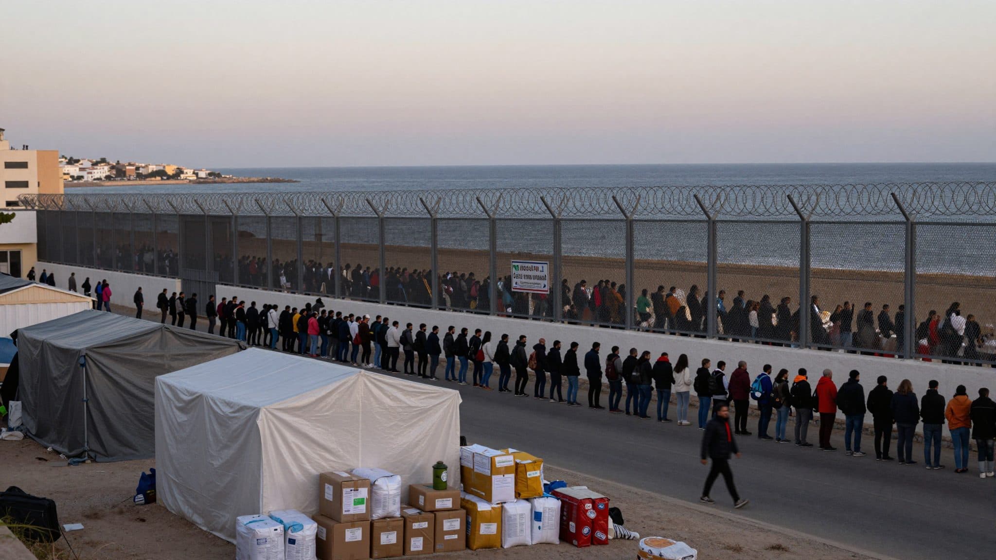 Thousands of Migrants in Ceuta Await Spanish Government's Decision