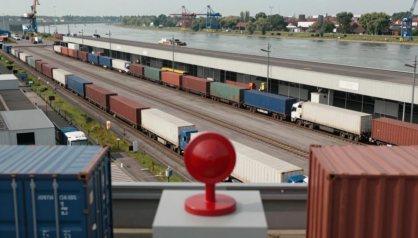 Groundbreaking for the expansion of the combined transport terminal in Ludwigshafen
