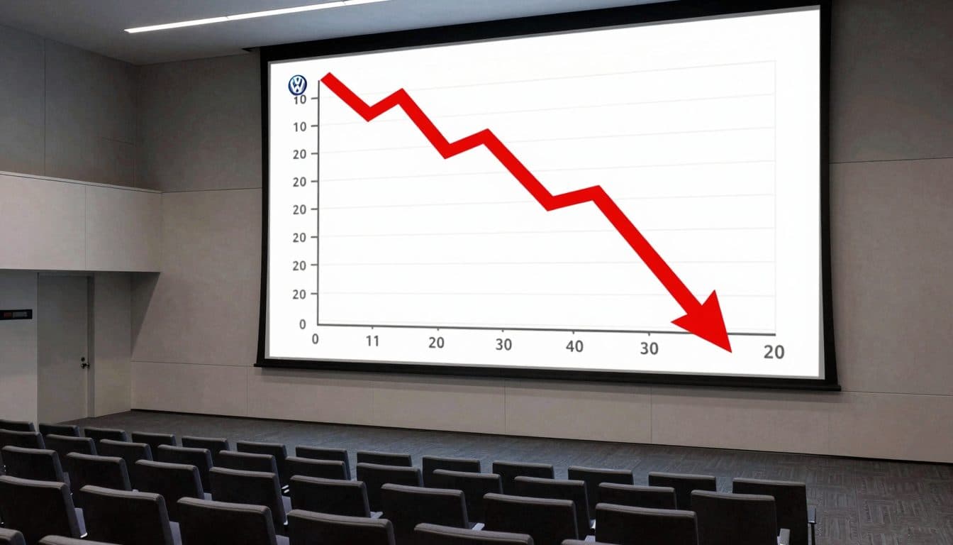 Volkswagen: Profit Collapses by One Third in First Half