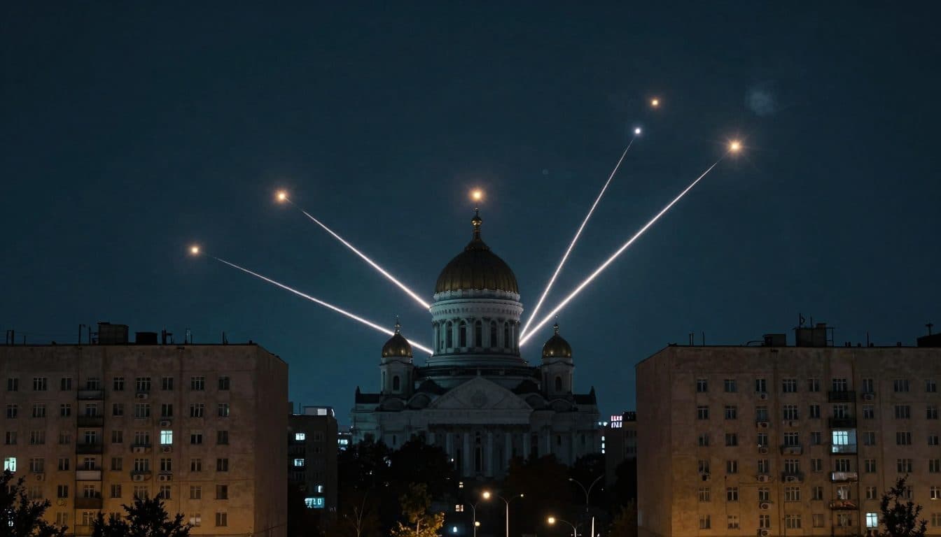 Mayor: Most intense drone attack in two years hits Moscow