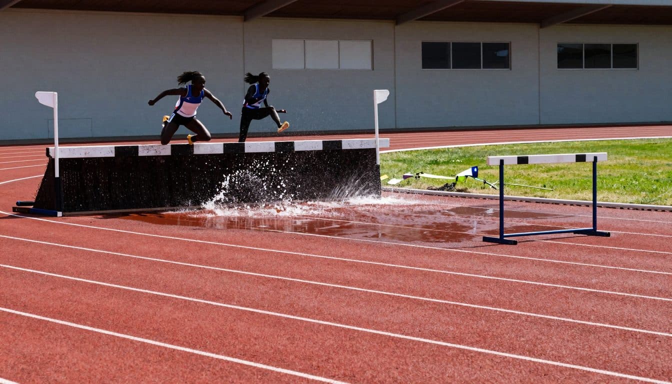 Gesa Krause wins European Championship gold in the 3000 metres steeplechase in Birmingham