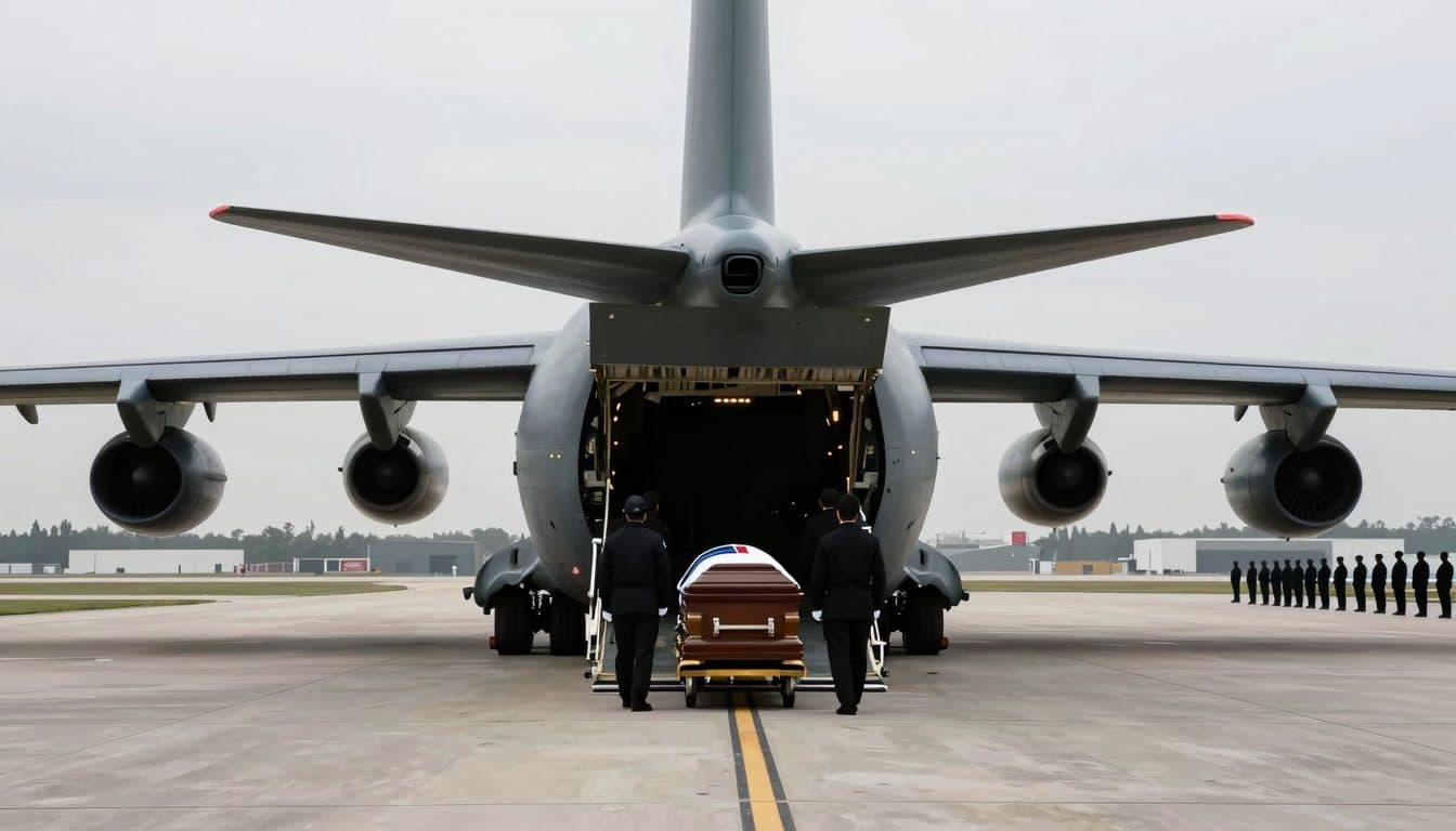 Body of Ratko Mladić arrives in Serbia
