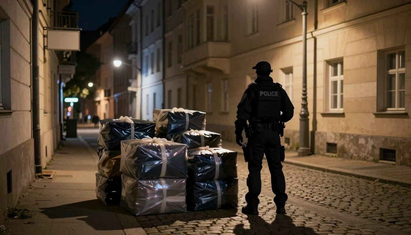 Police in Vienna arrest five suspected drug dealers and seize around 70 kilograms of marijuana