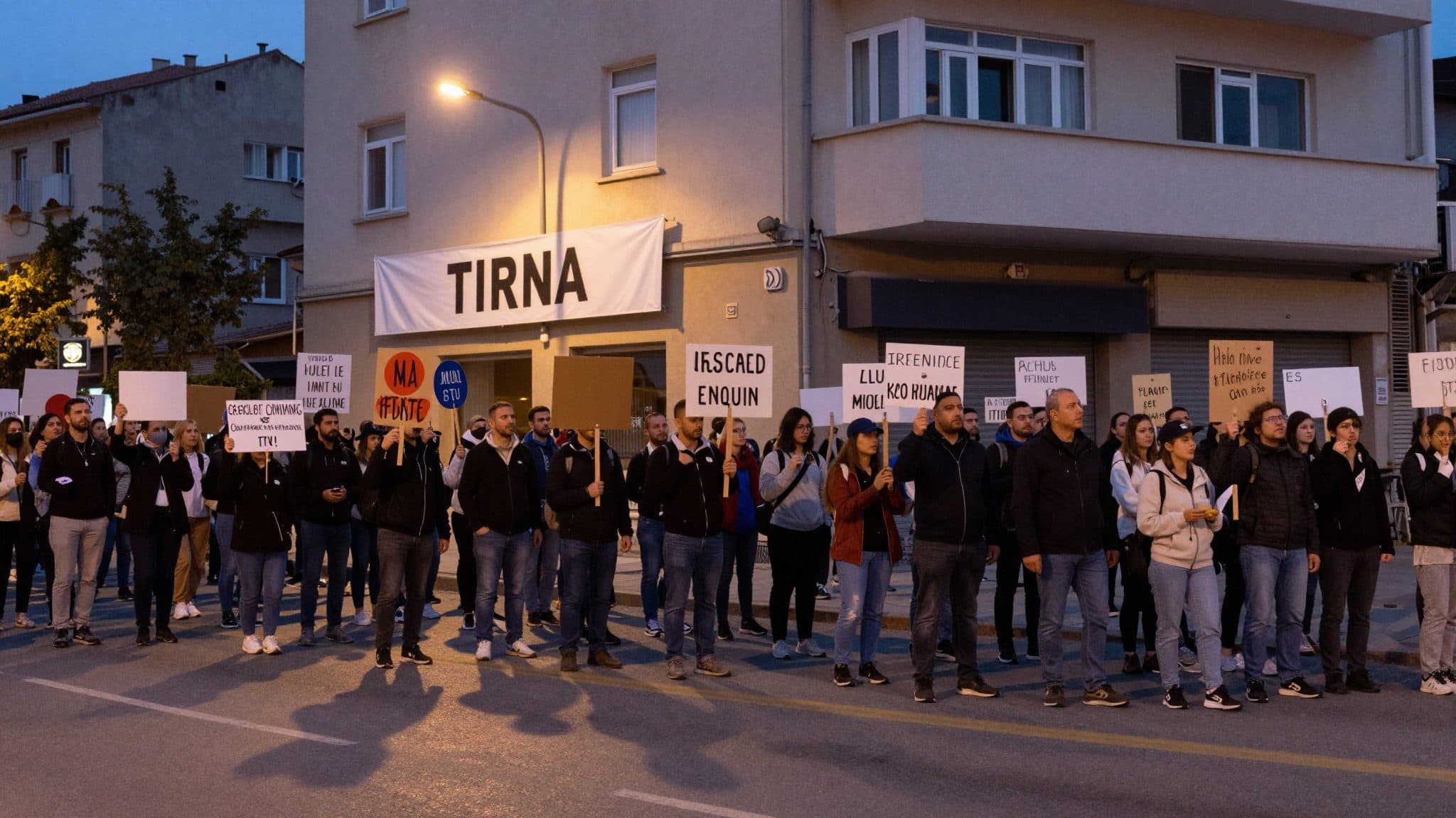 Protests in Tirana Against Planned Trump Family Luxury Project on Albanian Coast