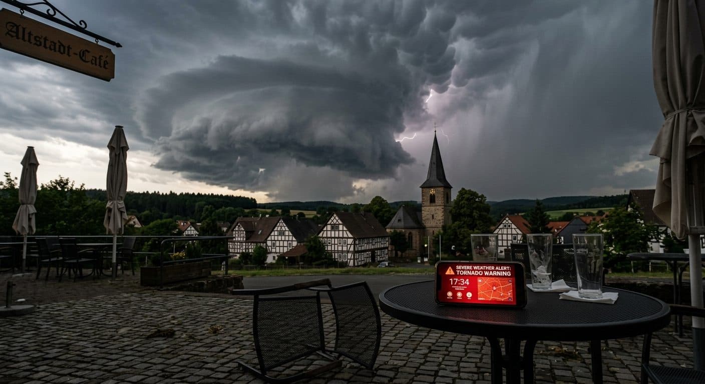 Severe Thunderstorms, Hail and Heavy Rain Threaten Hesse and Bavaria This Weekend