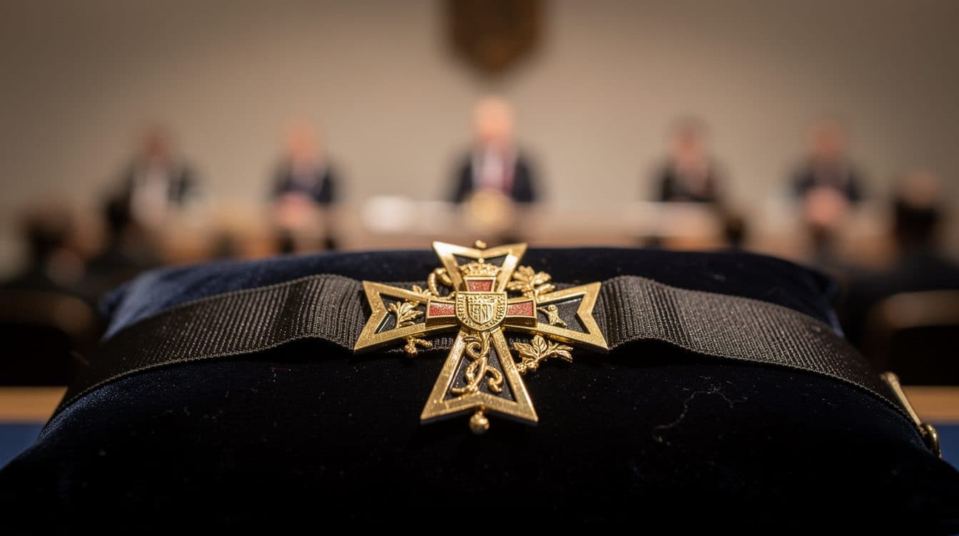 Georg Uecker receives the Order of Merit of the State of North Rhine-Westphalia