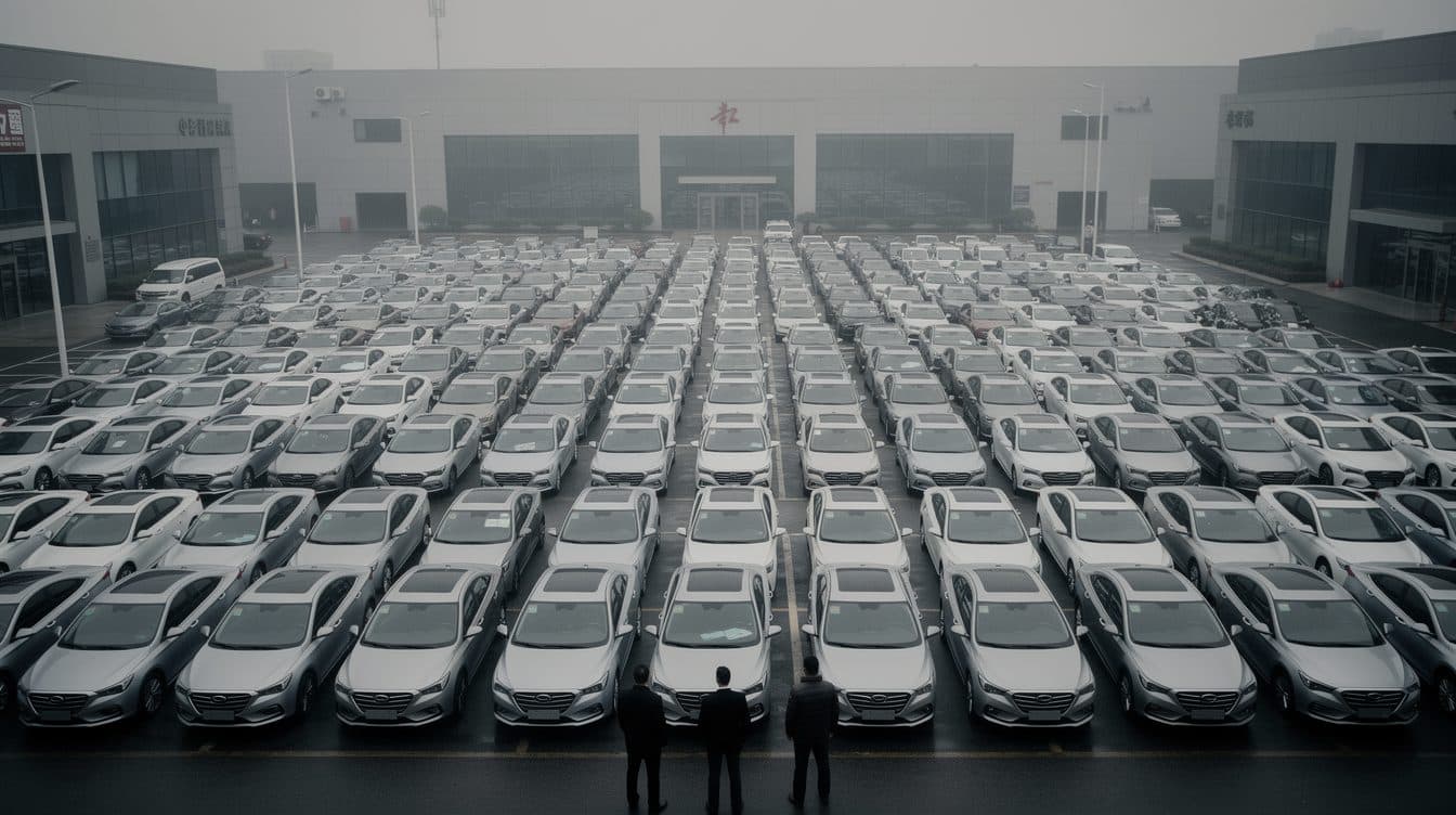 China's Auto Market in Freefall: Sales Plunge 22 Percent