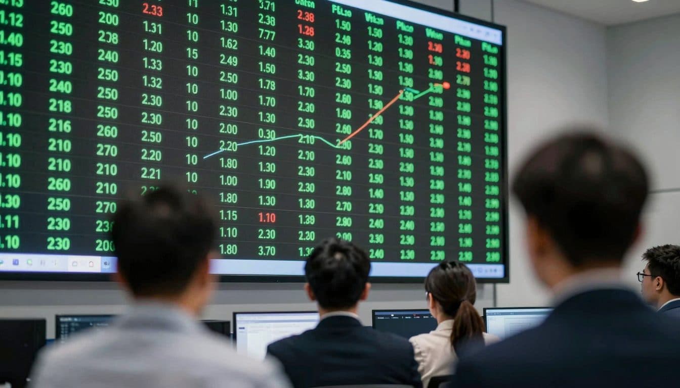 South Korea's Stock Exchange Recovers Thanks to Chip Stocks from Samsung and SK Hynix