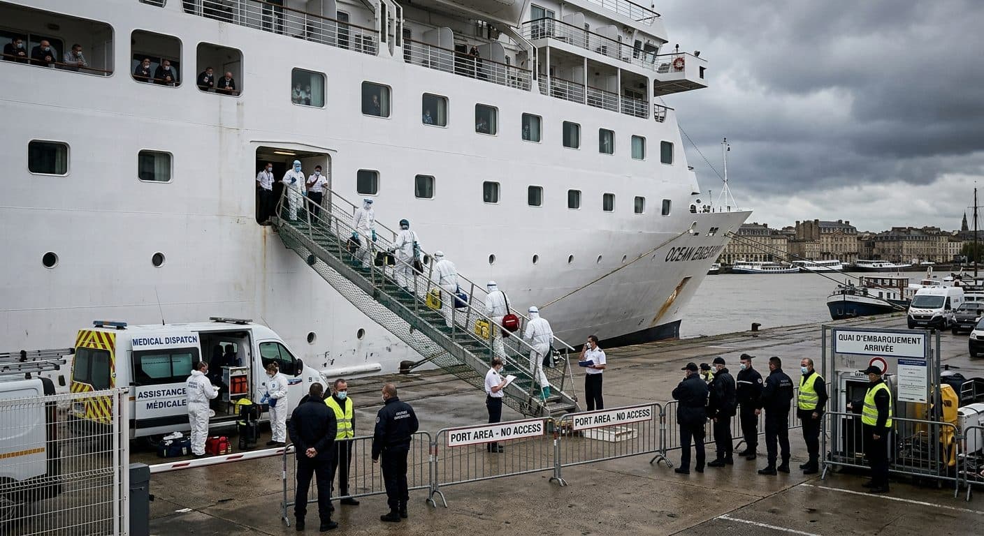 Gastrointestinal Outbreak Forces Cruise Ship into Quarantine in Bordeaux