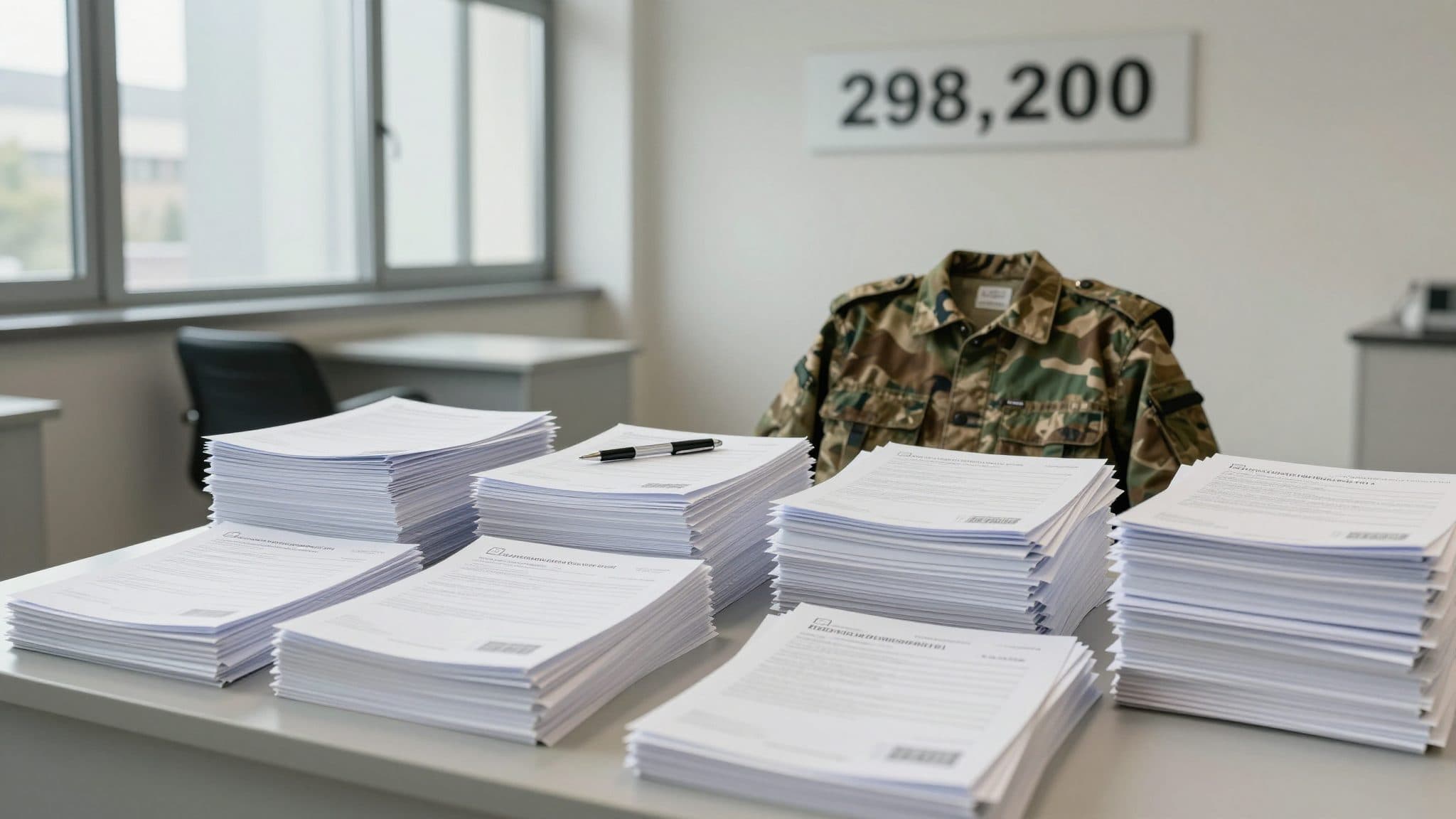 Bundeswehr draws first balance of new military service: 298,200 letters sent, 530 volunteers