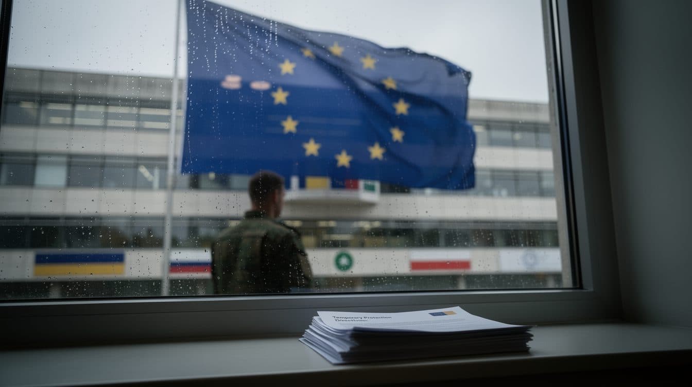 EU interior ministers debate stripping Ukrainian men of conscription age from temporary protection