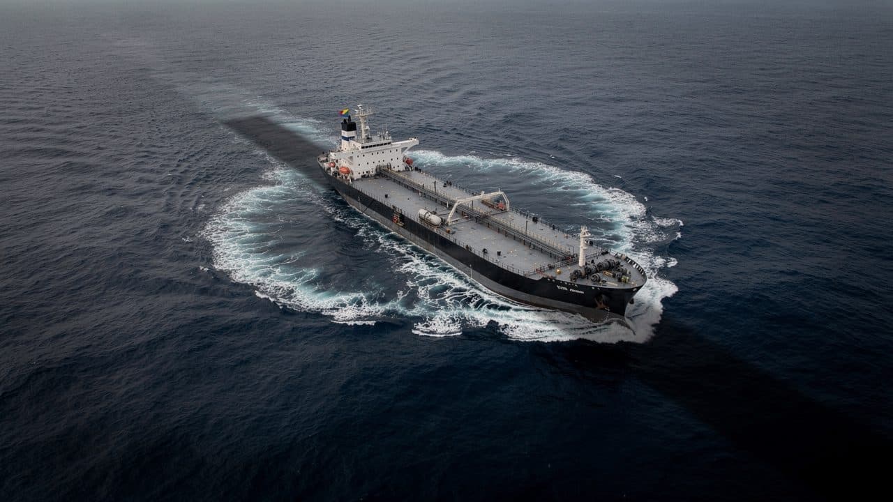 France stops shadow fleet oil tanker in the Atlantic