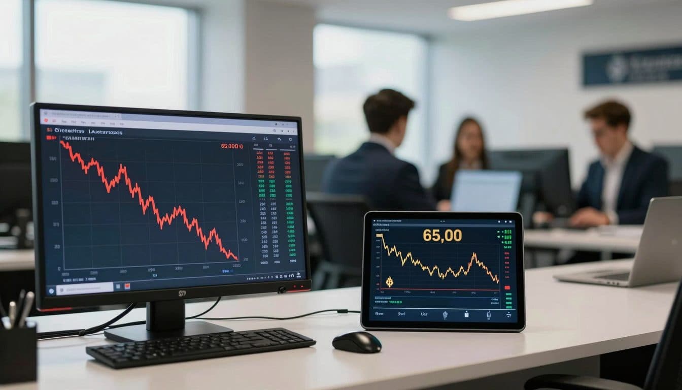 Bitcoin back above $65,000 as oil and gas retreat; Ether leads crypto rally