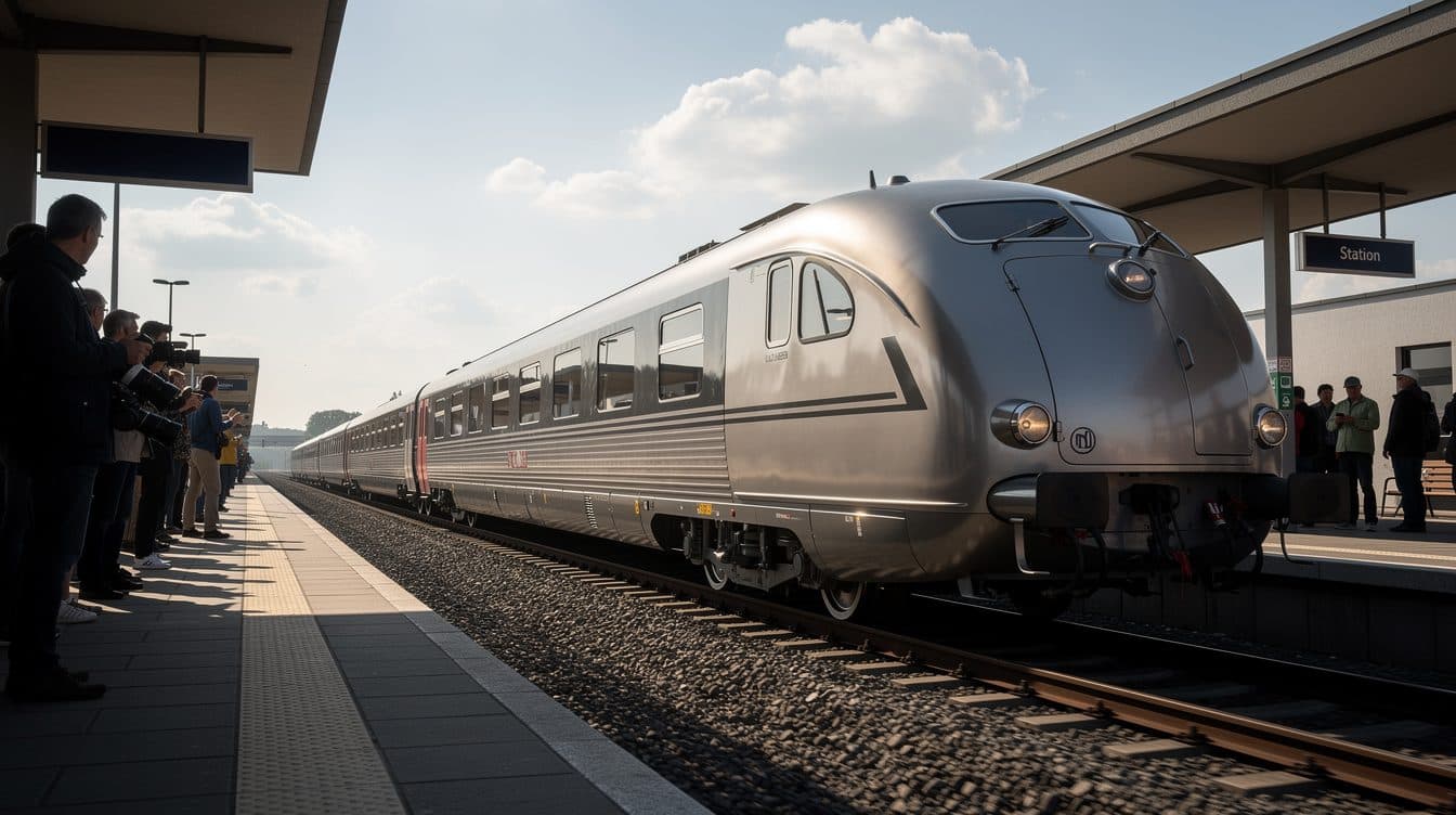 Legendary GDR express train SVT Görlitz back on the rails after five years of restoration