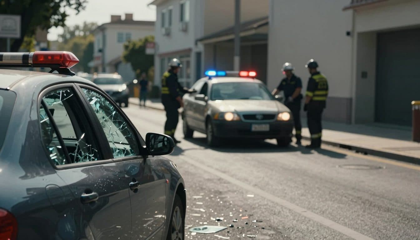 Toddler freed from locked car in Riedlingsdorf after rescue crews break side window