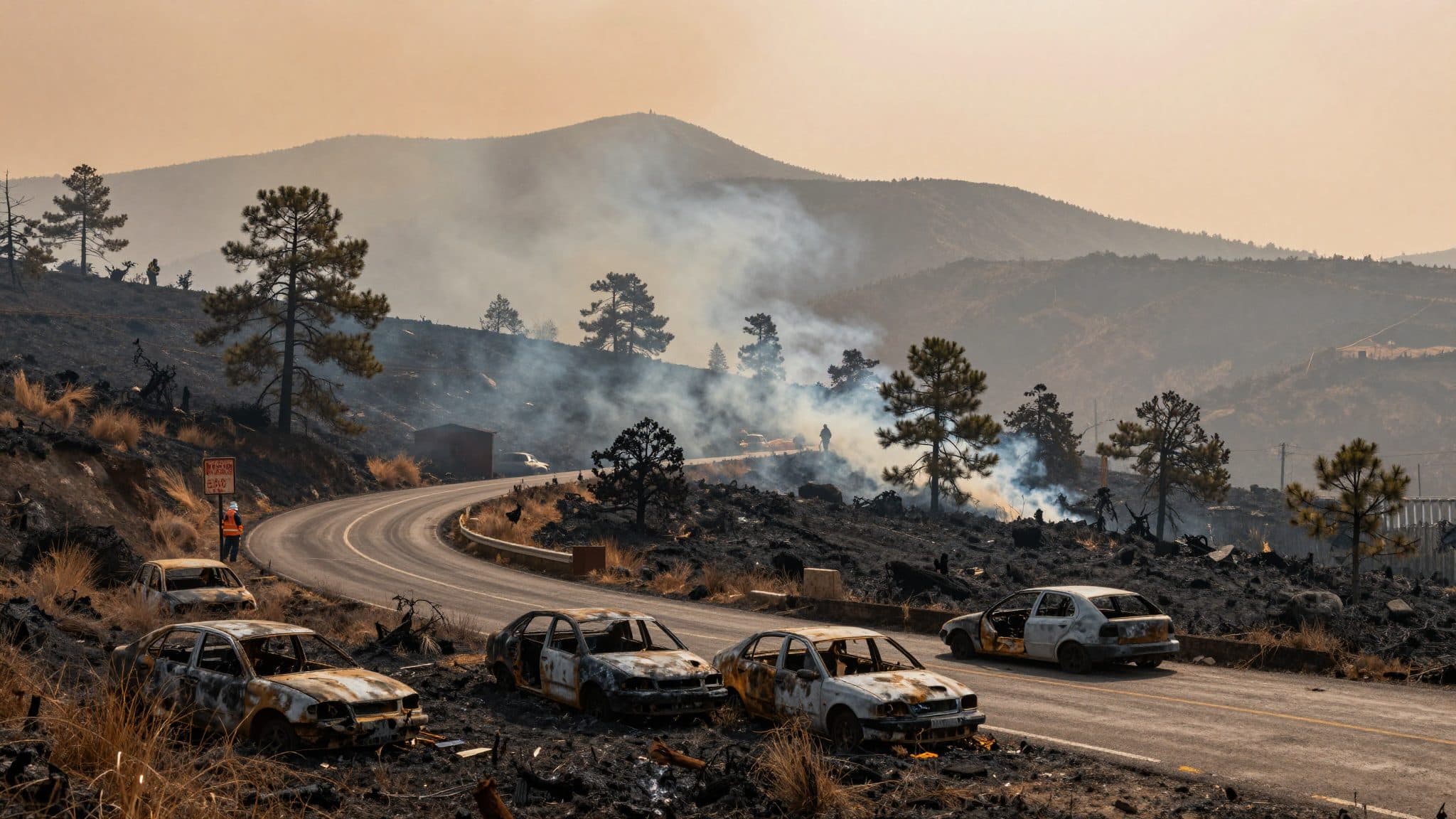Eleven dead and nineteen missing in Almeria wildfire as Spain battles heat-driven blazes