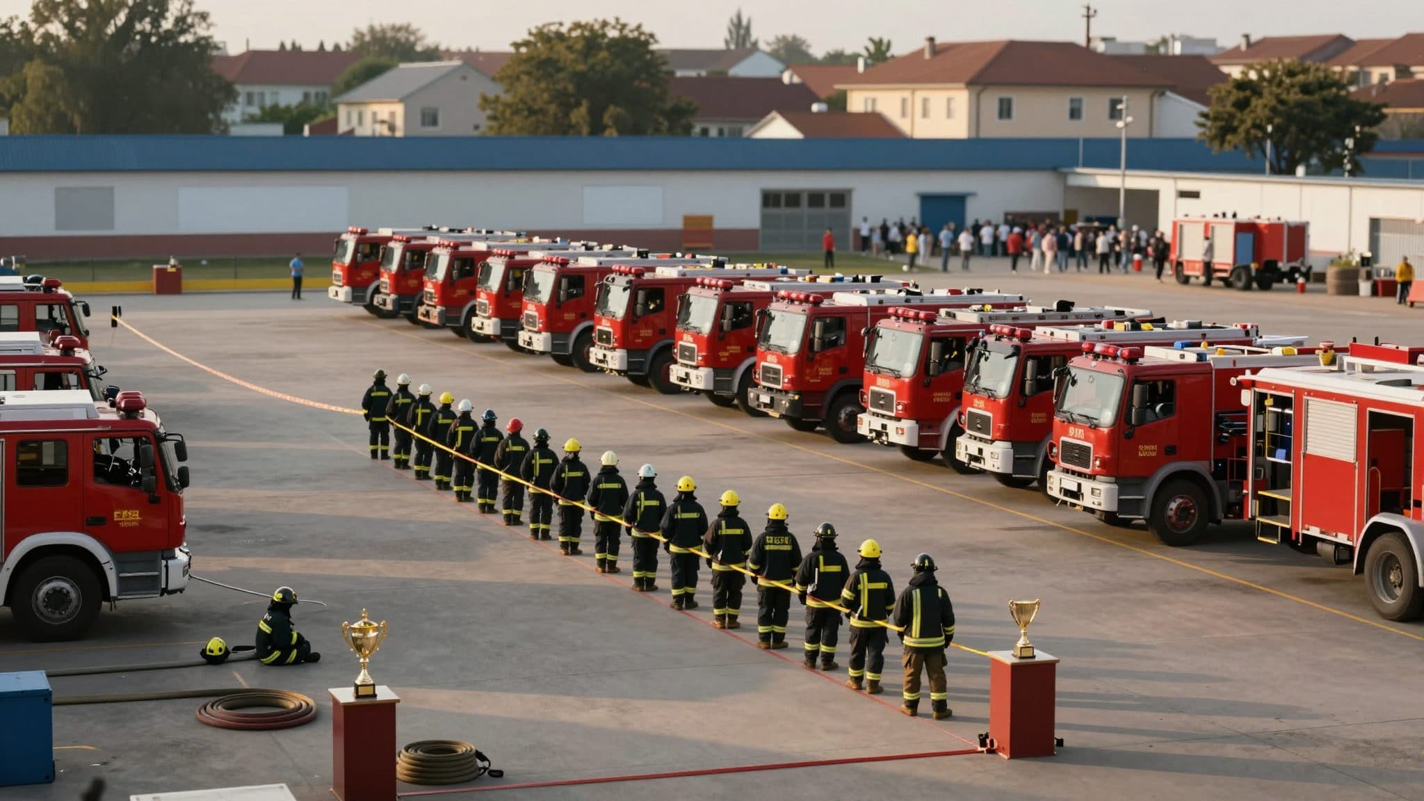 1,139 Competition Groups in Zistersdorf: State Fire Brigade Competitions Conclude with Fire Cup