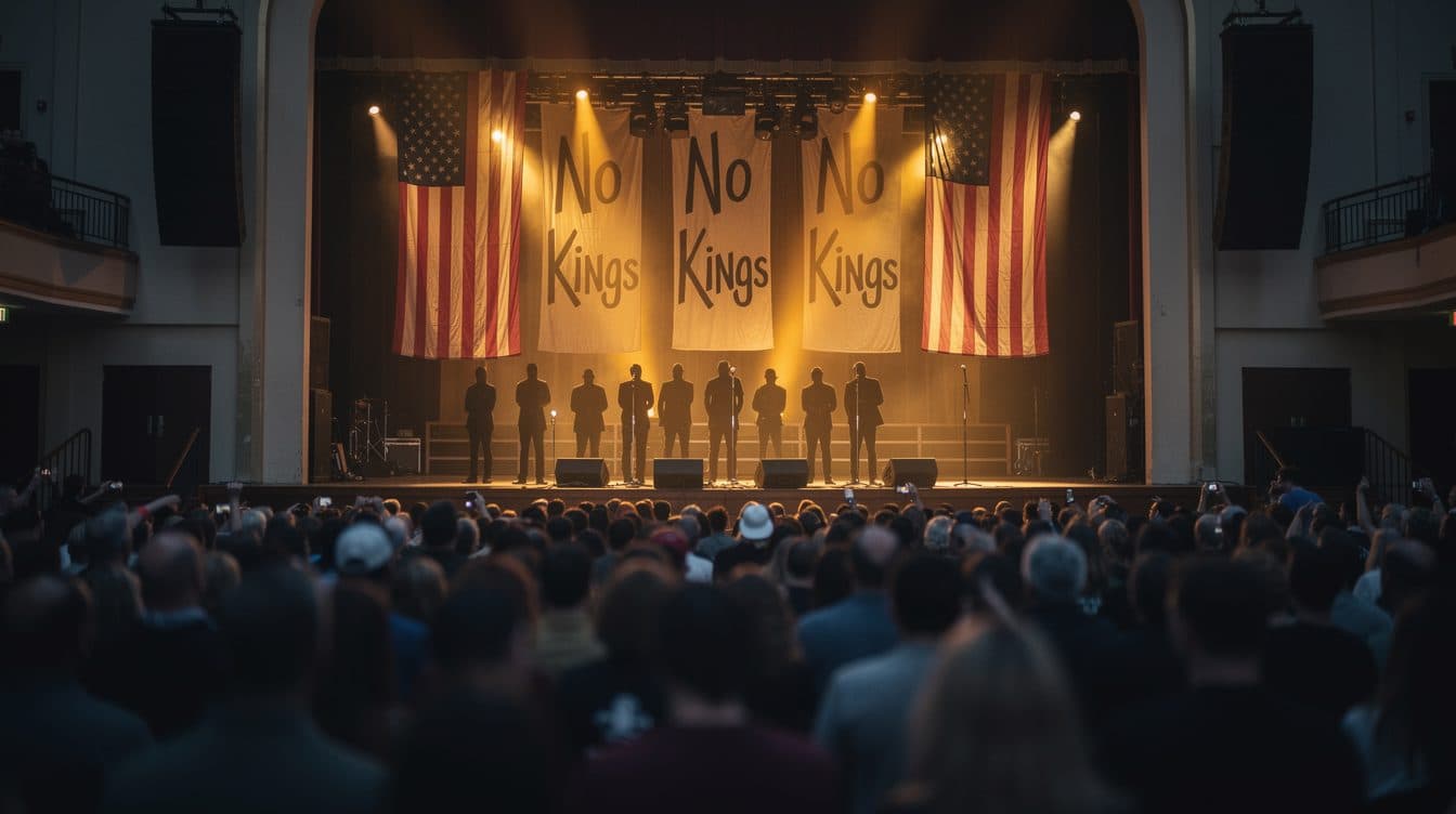 US celebrities protest Trump's policies with concert in New York
