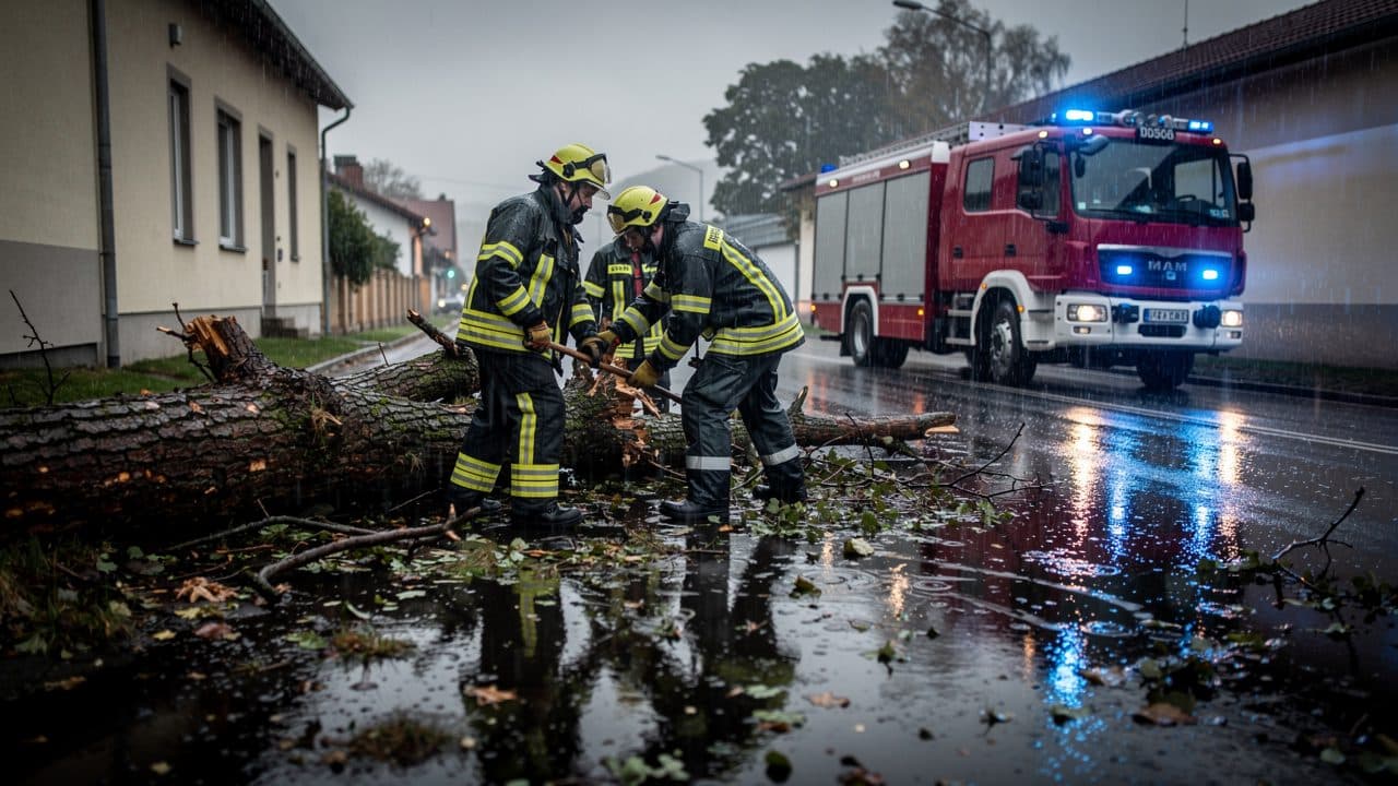 Severe Weather in Lower Austria and Burgenland: Over 140 Fire Department Deployments After Intense Storm Front