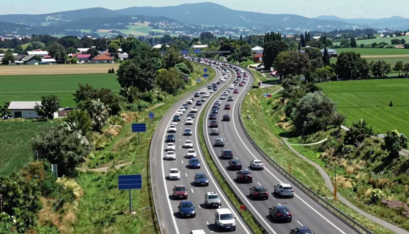 Travel Traffic in Germany: ADAC and TCS Warn of Congestion on Alpine, Mediterranean, and Coastal Routes
