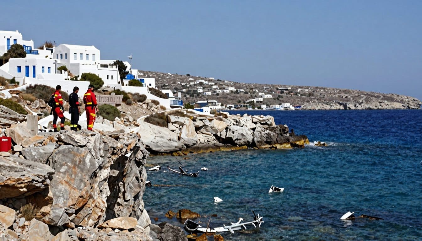 Helicopter crashes on Greek island of Sifnos – three dead