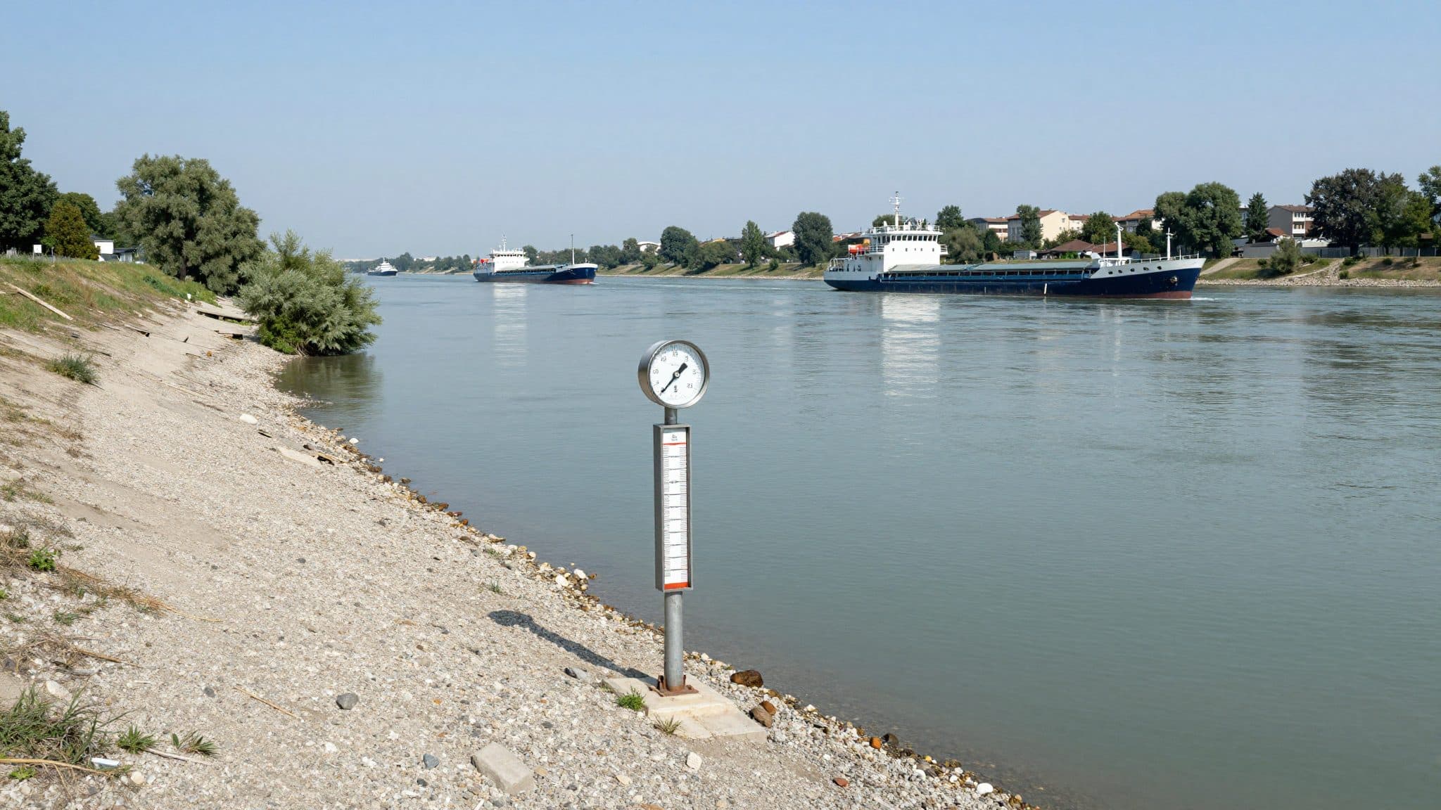 Low Water on the Danube Forces Shipping Companies to Restricted Operations and Lightening