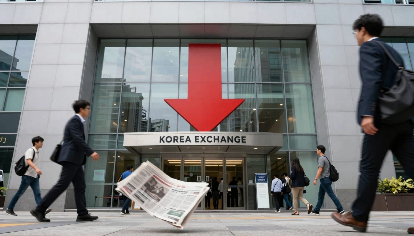 Asian Markets Under Pressure: Chip Stocks Plunge, KOSPI Crashes Temporarily