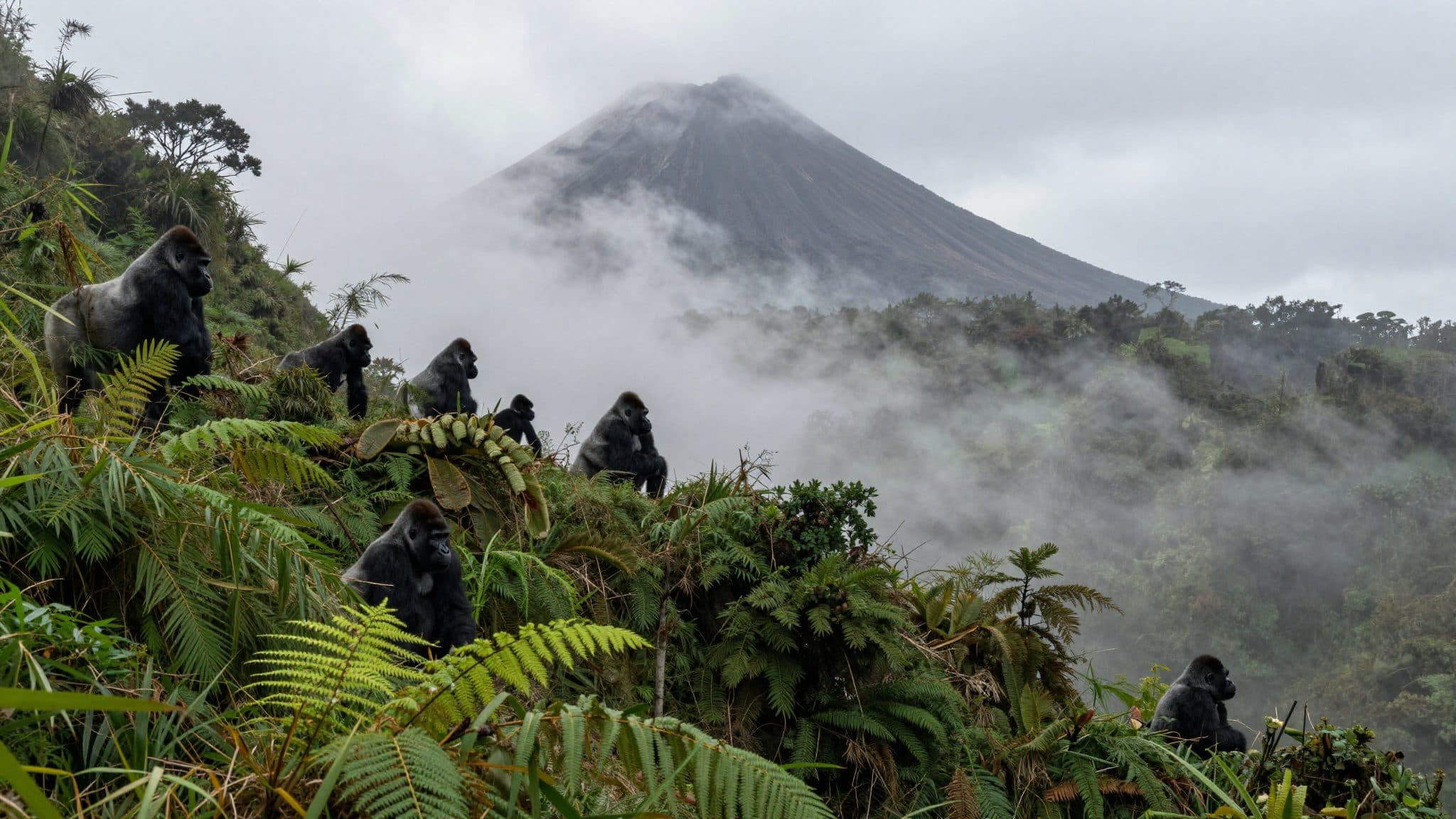 Study: Mountain Gorilla Population in East and Central Africa Grows Significantly