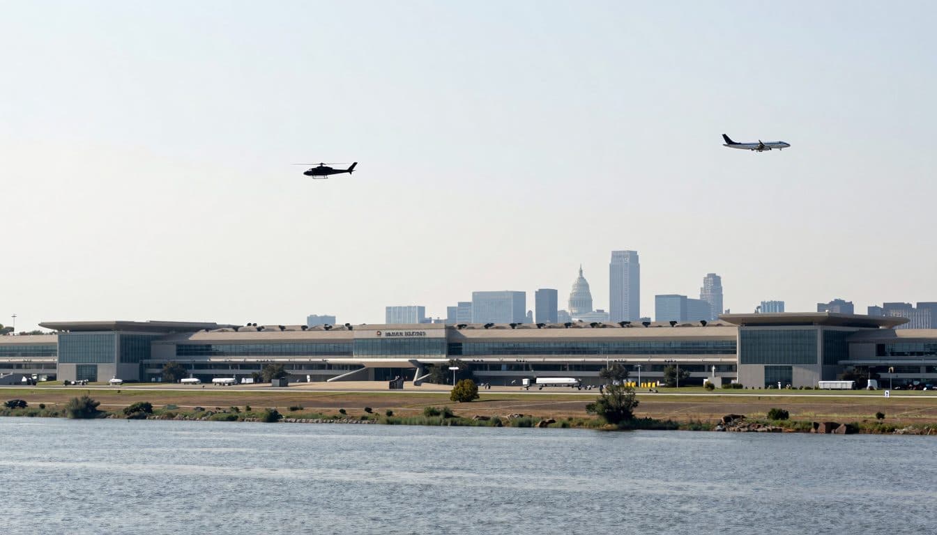 Transportation Security Agency investigates incident involving Marine One near passenger aircraft in Washington