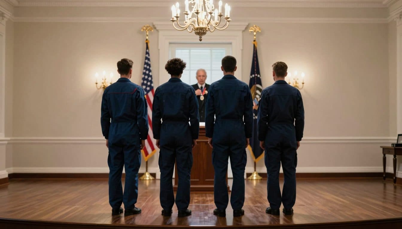 Artemis II crew receives highest US spaceflight honor