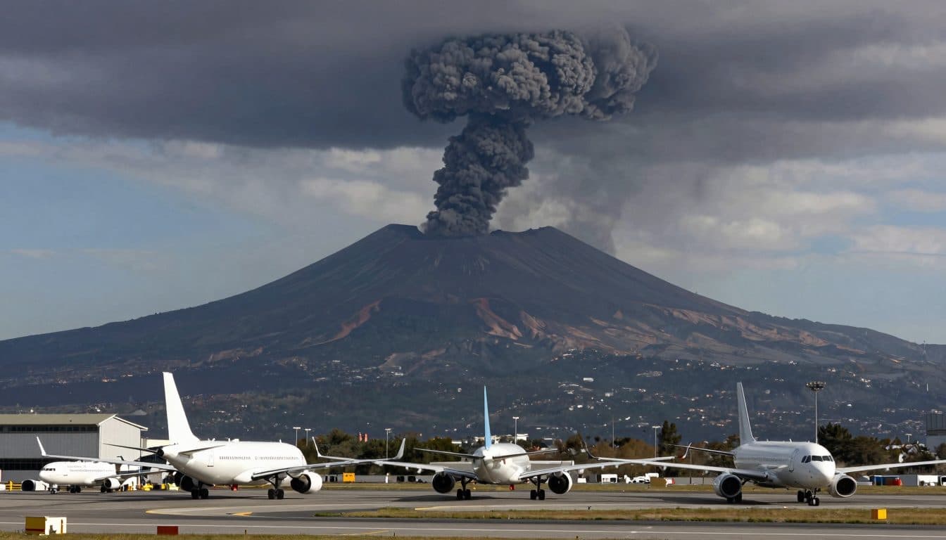 Mount Etna intensifies ash emissions – Catania Airport temporarily closed