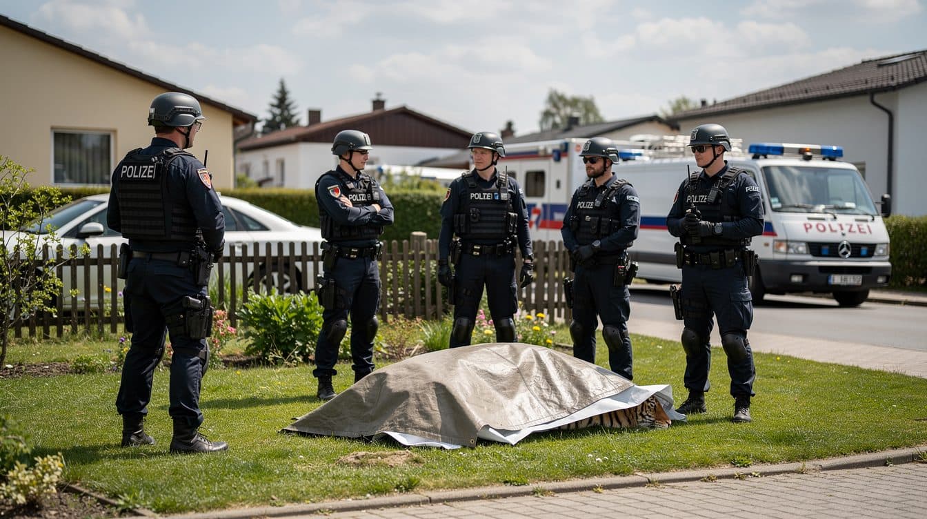 Police Shoot Escaped Tiger Near Leipzig After Attack on Man