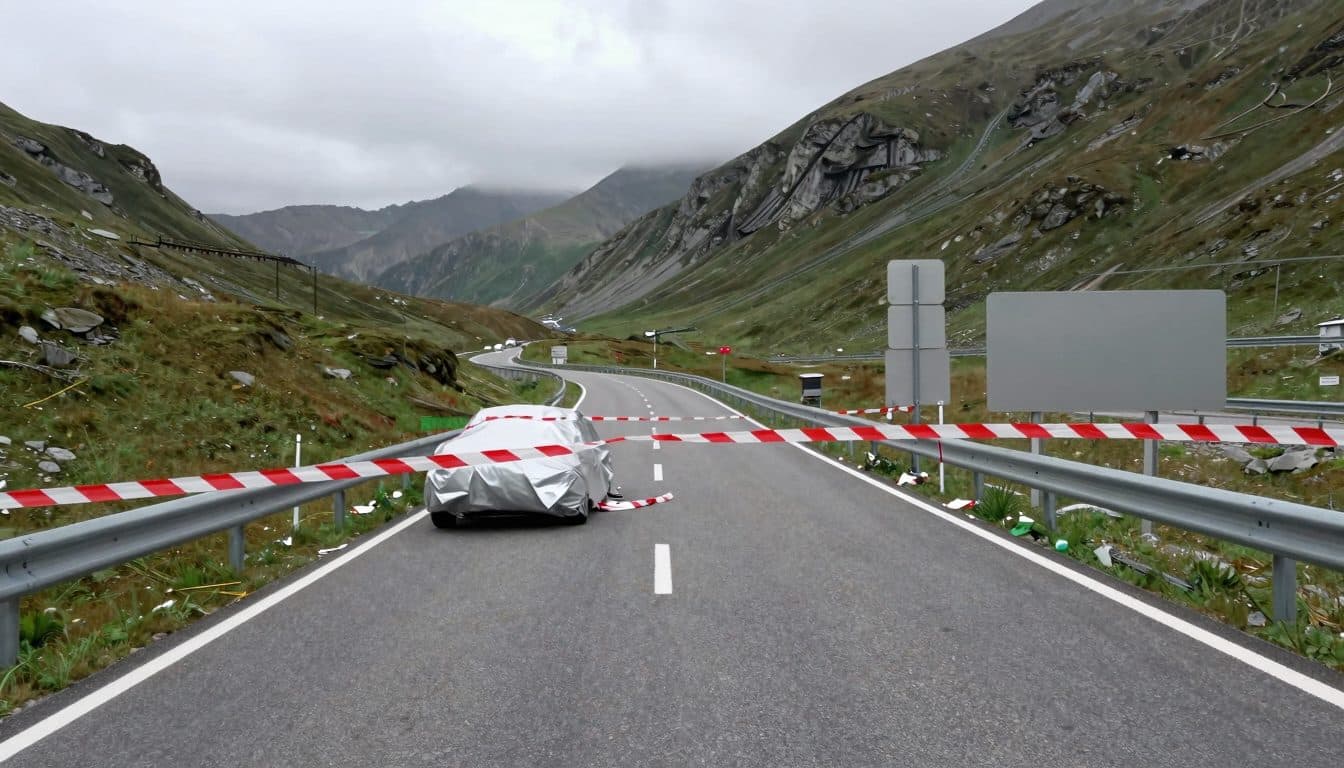 Motorcyclist dies in head-on collision on Brennerstraße in Mutters