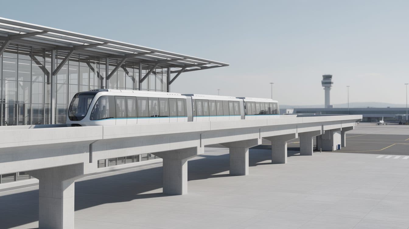 Skyline Train at Frankfurt Airport Resumes Operations