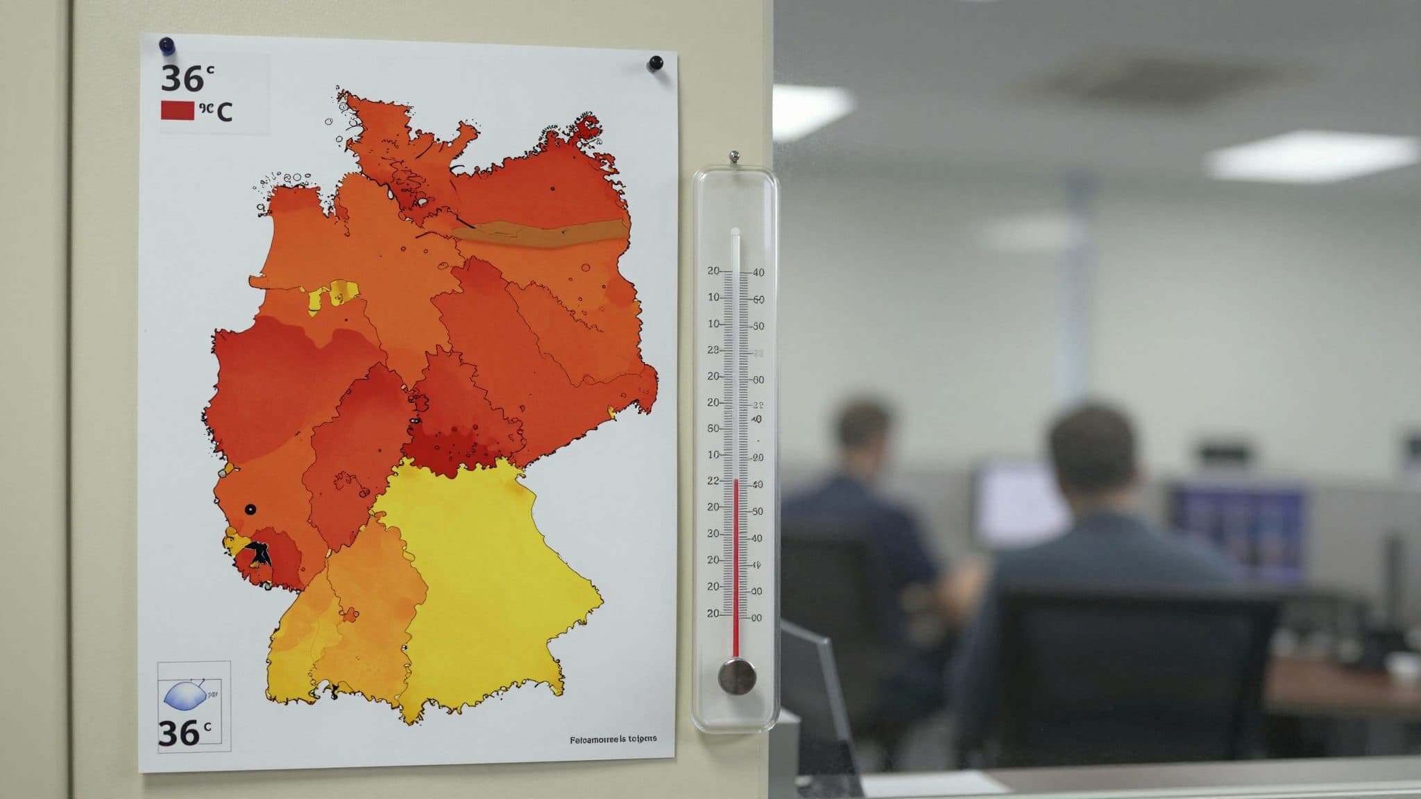 Brief cooldown in Germany: DWD announces up to 36 degrees at the weekend