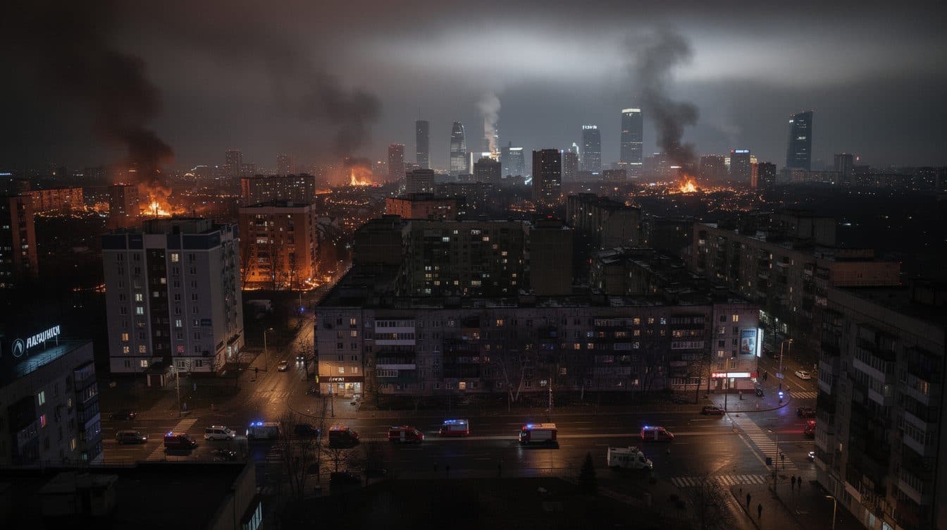 Russia attacks Kyiv with missiles – impacts in three districts