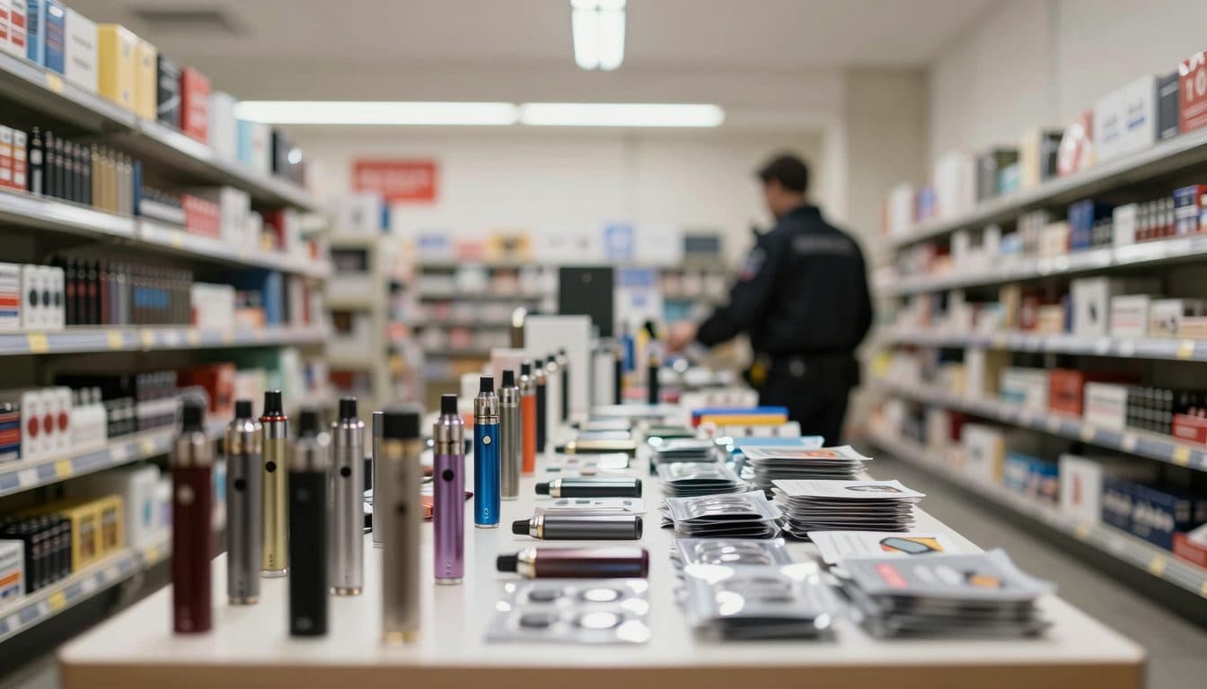Authorities seize 682 illegal e-cigarettes and tobacco products in Vienna-Favoriten