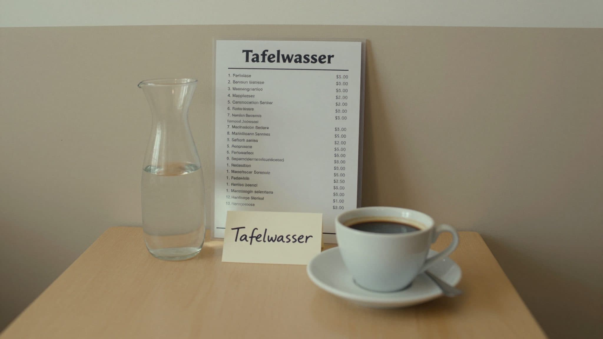 AK Survey in Vienna: Only Three of 30 Restaurants Serve Tap Water for Free