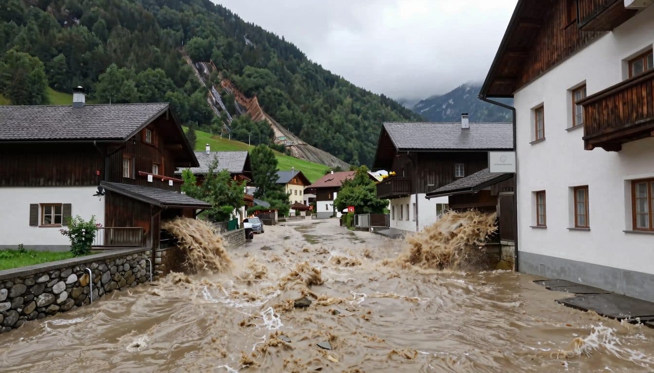 Severe weather in Pinzgau: 79 fire brigade operations for flooding and landslides