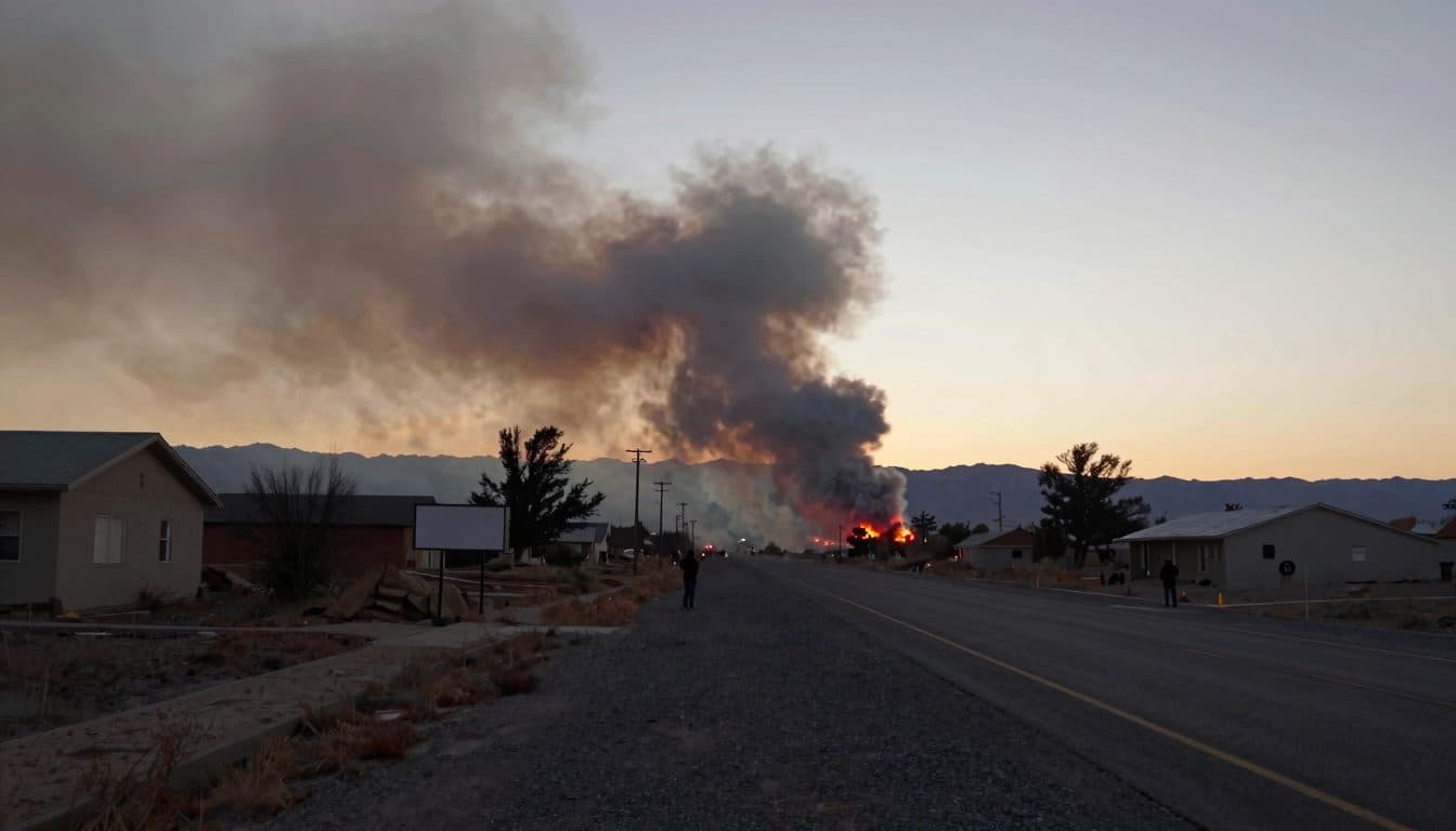 Wind hampers firefighting efforts: Tens of thousands flee wildfires in Nevada