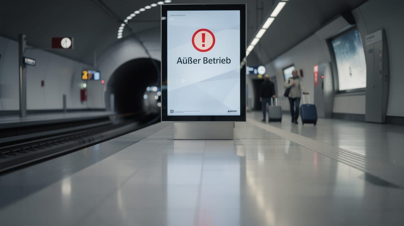 Frankfurt Airport's New Skyline Train Out of Service for Weeks for Technical Adjustments