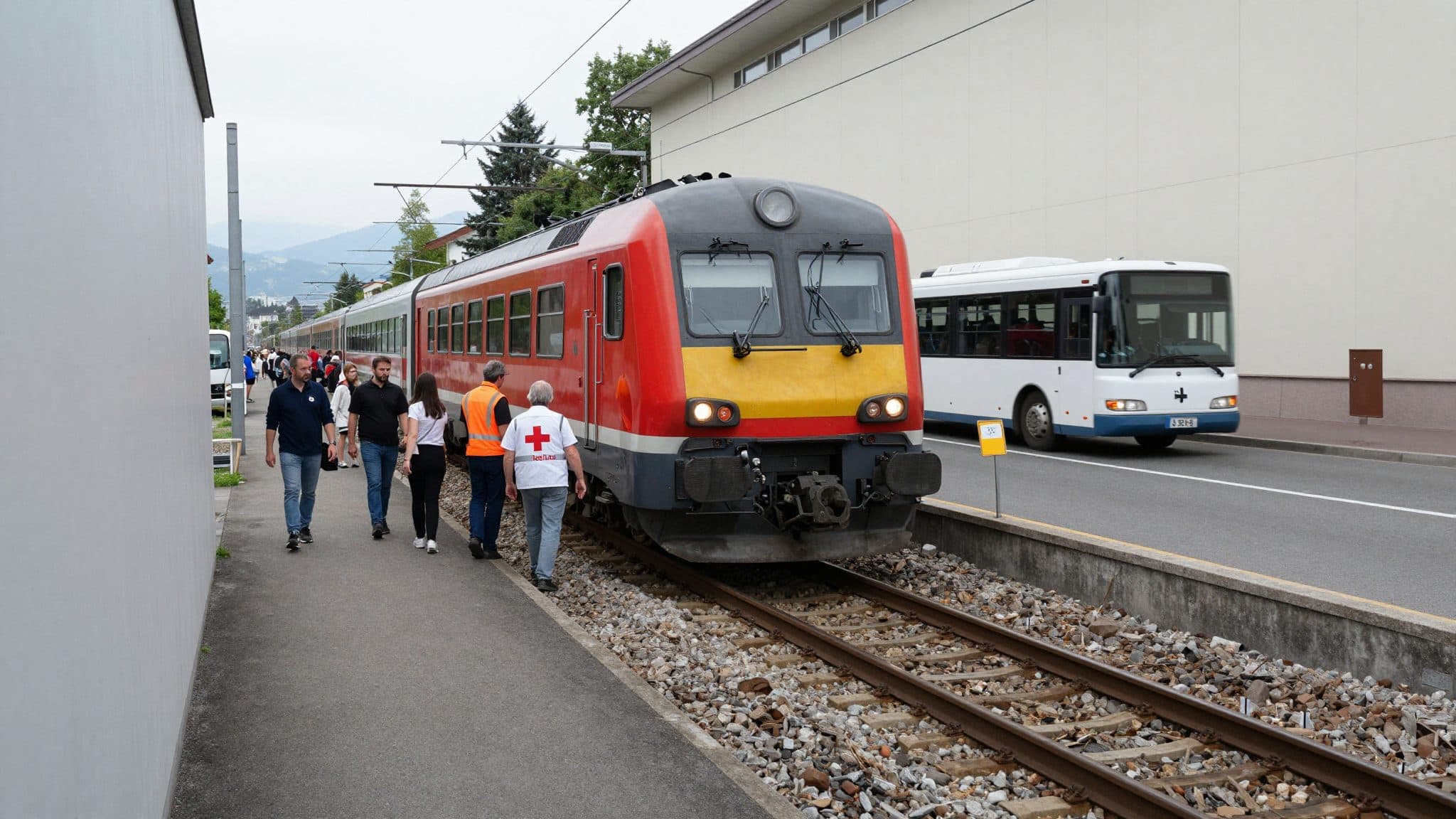 Railjet breakdown near Schwechat: 250 passengers evacuated on open track