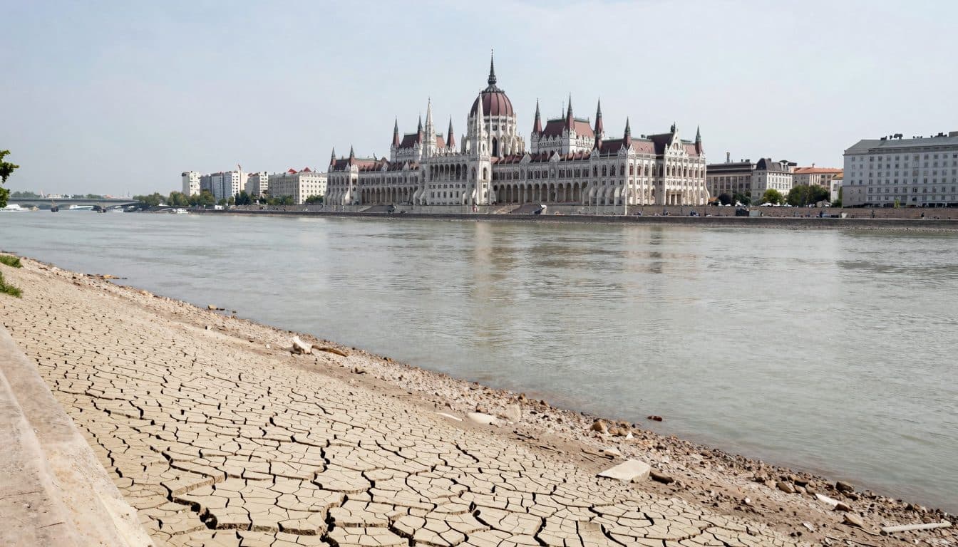 Hungary announces raising of the Danube's level amid drought affecting the region