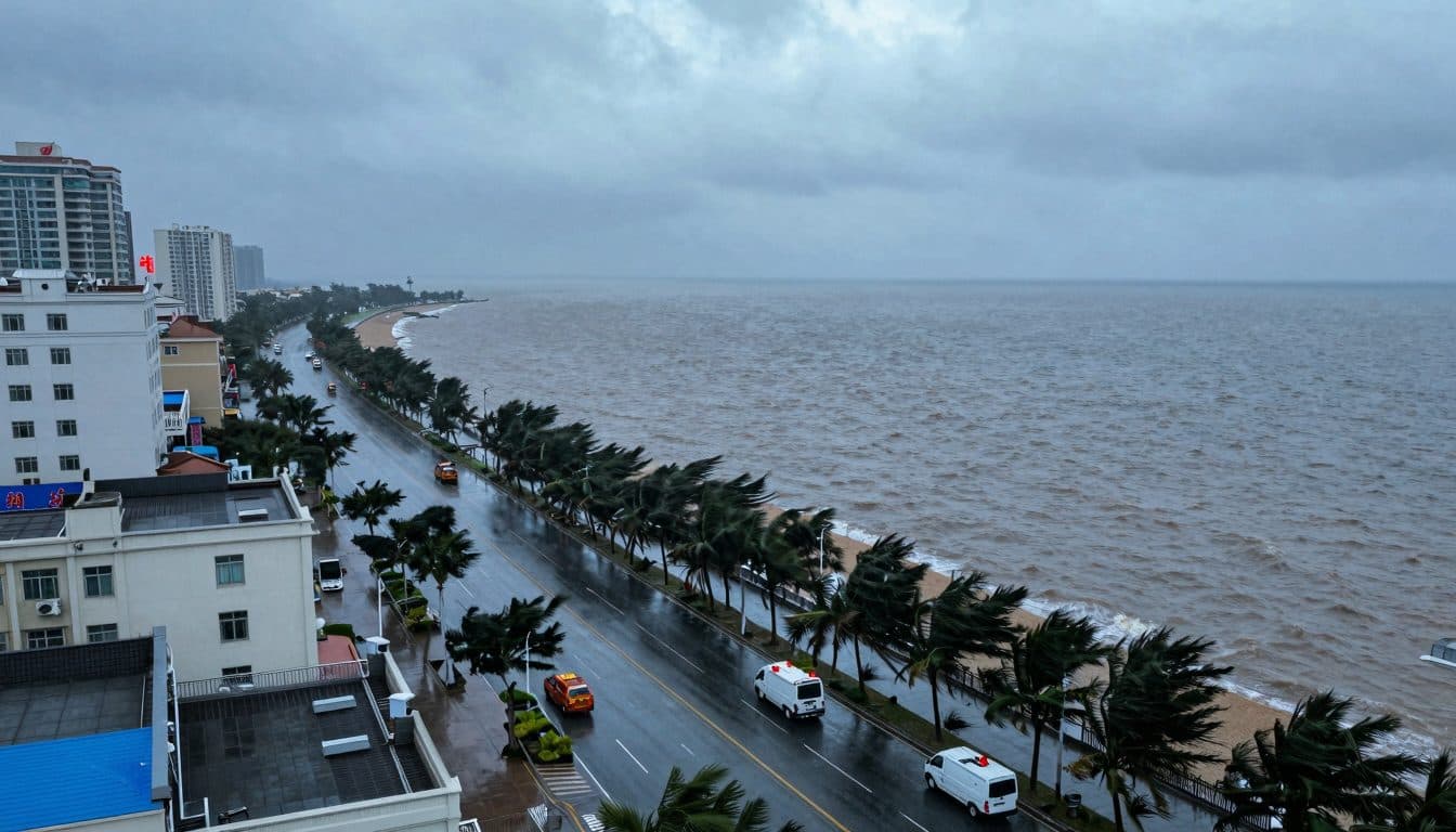 Typhoon "Bavi" hits China's east coast – authorities evacuate around 1.8 million people