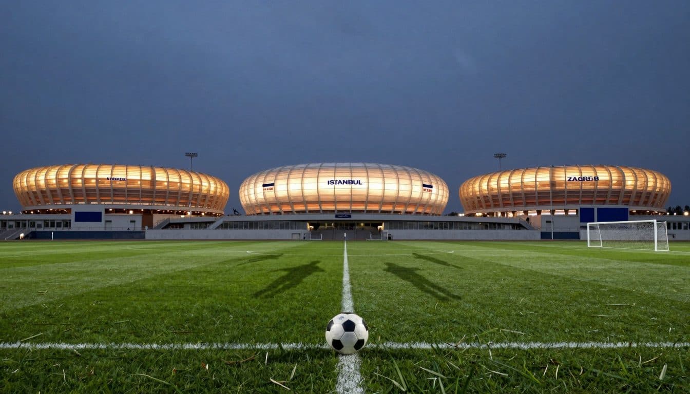 Three draws to open the Champions League play-offs