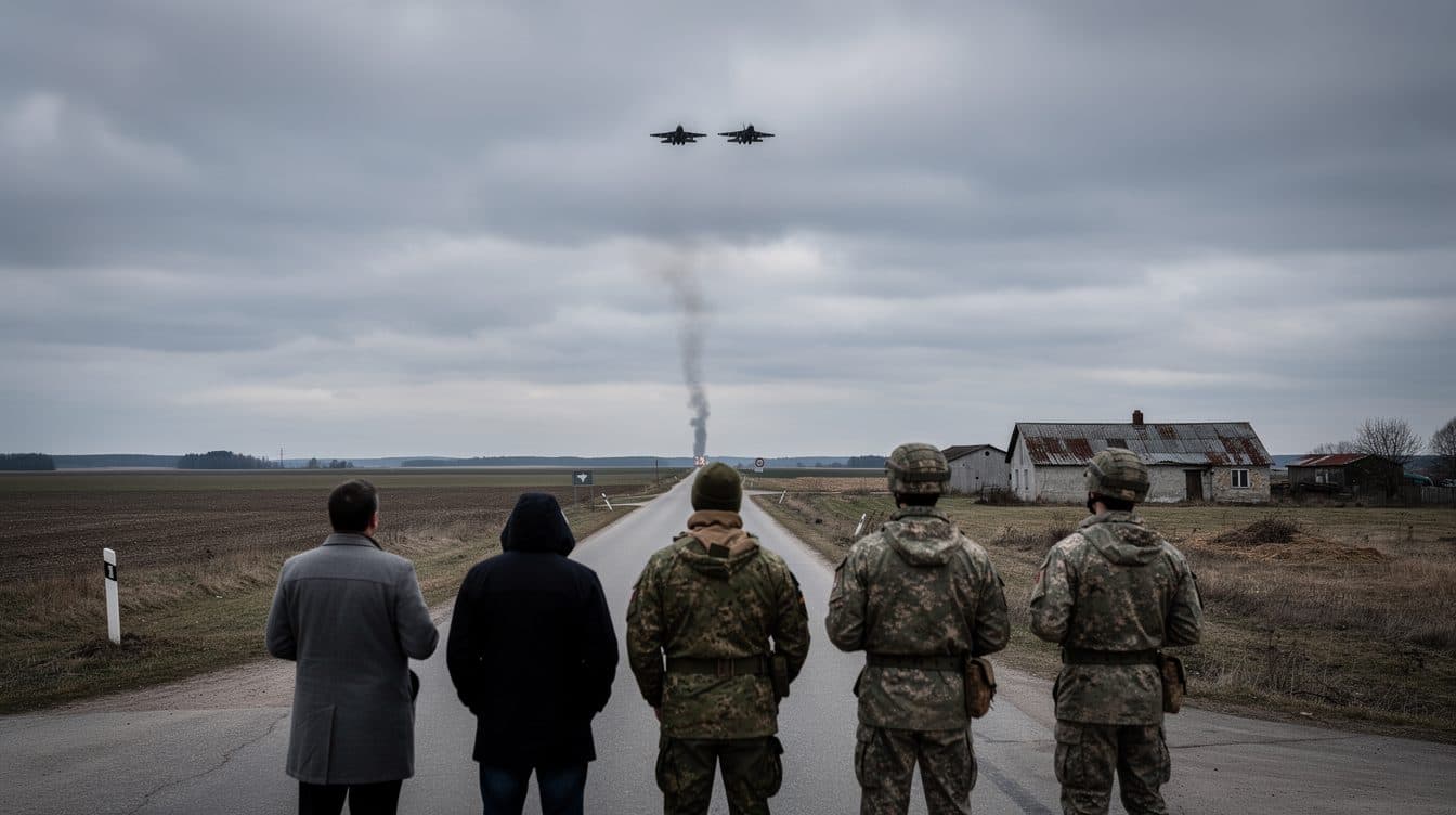 NATO fighter jets shoot down a drone over Latvia, first successful interception in the Baltic country