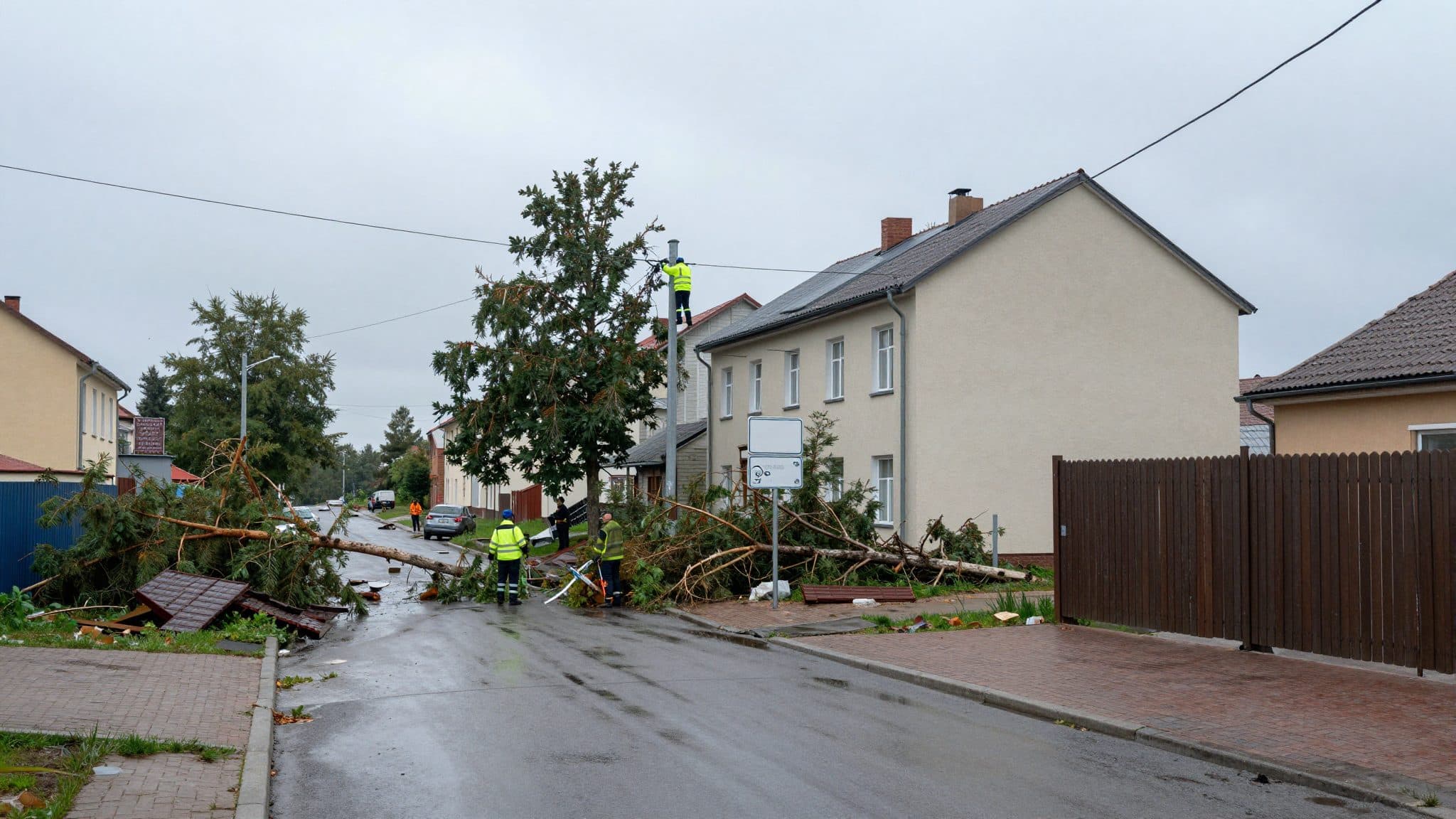 Severe Storms in the Baltics: Several Dead, Hundreds of Thousands Without Power