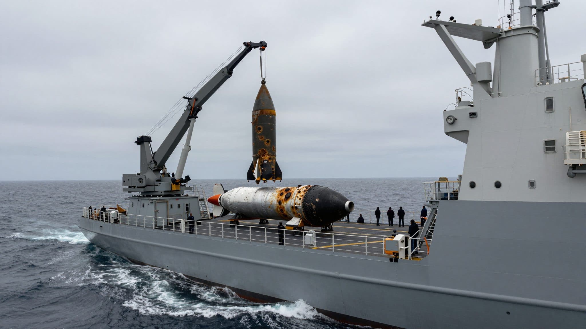 SpaceX recovers Starship rocket after weeks adrift in the Indian Ocean