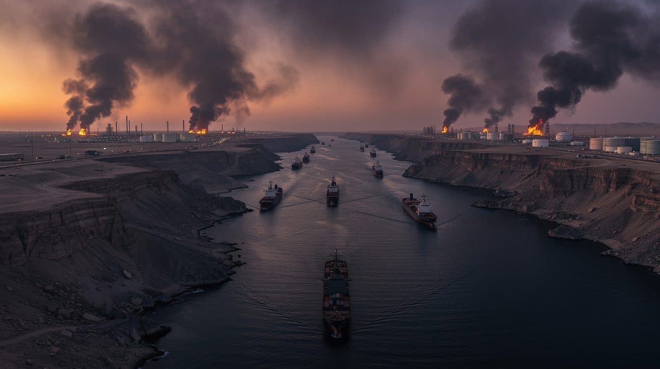 Escalation between USA and Iran: Attacks on military bases and blockade of the Strait of Hormuz